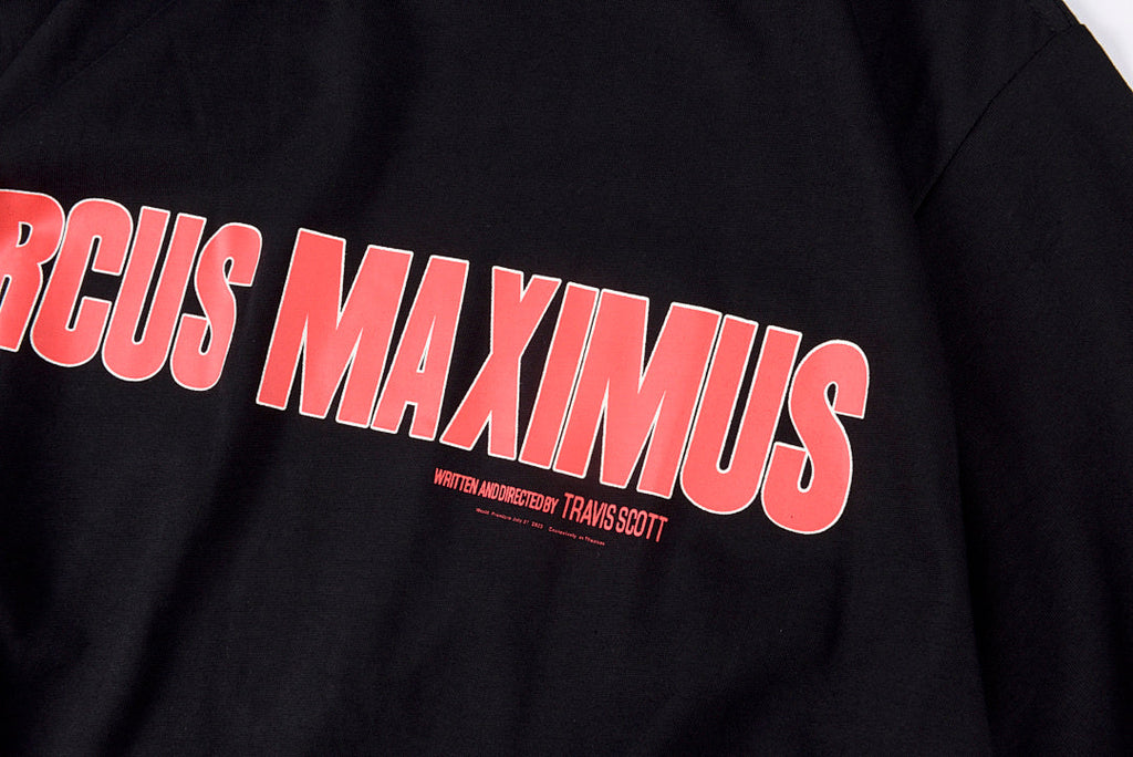Travis Scott Cactus Jack Circus Maximus Logo T-Shirt - Black - product image 7