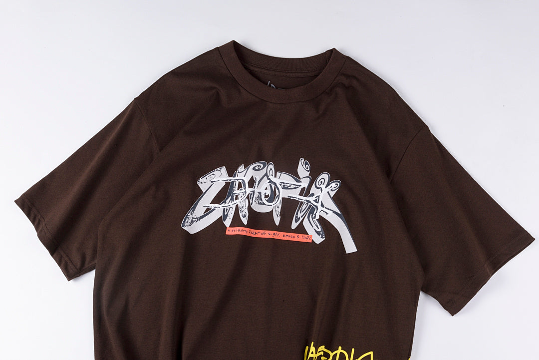 Travis Scott Cactus Jack Utopia Flame Graphic T-Shirt - Burgundy - product image 7