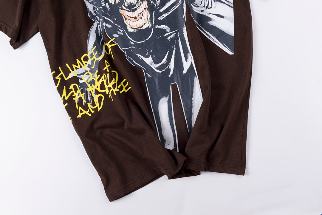 Travis Scott Cactus Jack Utopia Flame Graphic T-Shirt - Burgundy - product image 8
