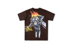 Travis Scott Cactus Jack Utopia Flame Graphic T-Shirt - Burgundy - product image 2
