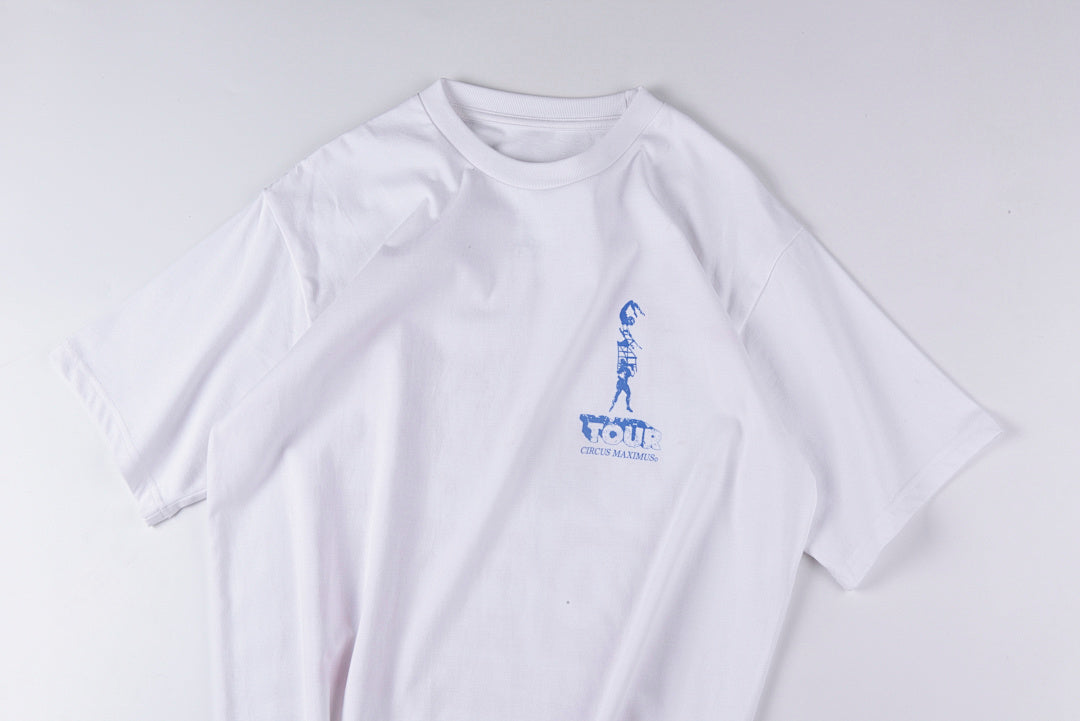 Travis Scott Cactus Jack Utopia Tour Graphic T-Shirt - Light Gray - product image 8