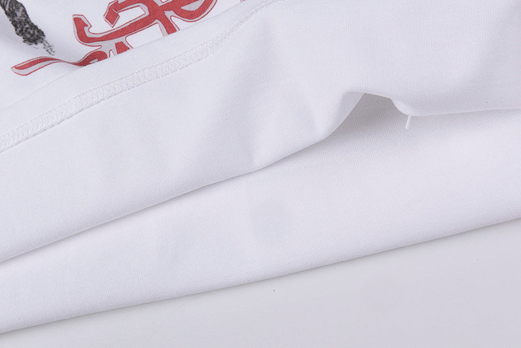 Travis Scott Cactus Jack Utopia Angels Graphic T-Shirt - Light Gray - product image 3