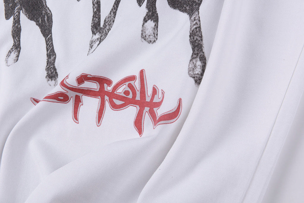 Travis Scott Cactus Jack Utopia Angels Graphic T-Shirt - Light Gray - product image 6