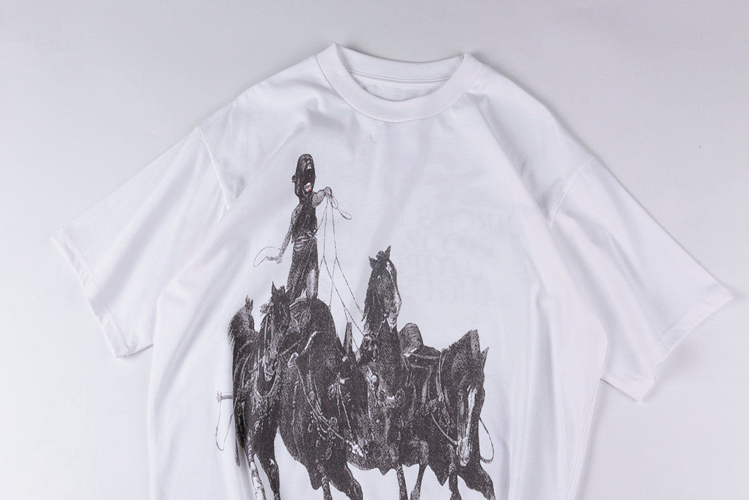 Travis Scott Cactus Jack Utopia Angels Graphic T-Shirt - Light Gray - product image 8