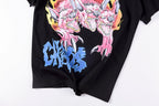 Travis Scott Cactus Jack Utopia Flame Graphic T-Shirt - Black / Light Gray - product image 8