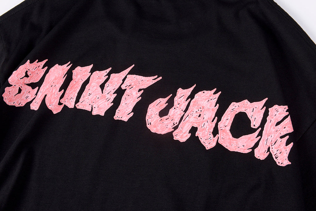 Travis Scott Cactus Jack Utopia Cartoon Graphic T-Shirt - Black / Light Gray - product image 9
