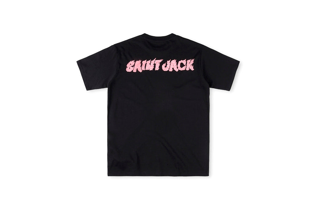 Travis Scott Cactus Jack Utopia Cartoon Graphic T-Shirt - Black / Light Gray - product image 11