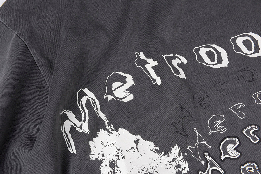 Metro Boomin Heroes & Villains Album Graphic T-Shirt - Charcoal - product image 6