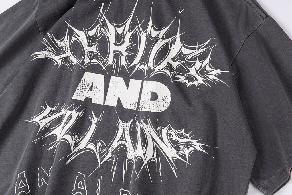 Metro Boomin Heroes & Villains Album Graphic T-Shirt - Charcoal - product image 10