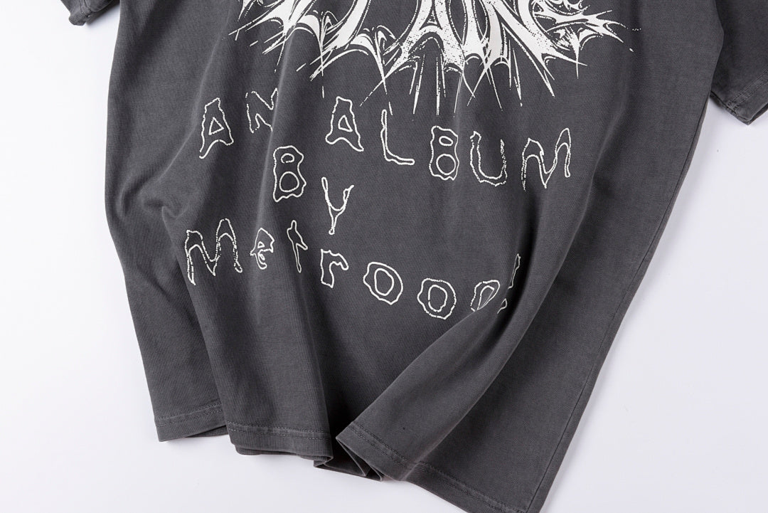 Metro Boomin Heroes & Villains Album Graphic T-Shirt - Charcoal - product image 11
