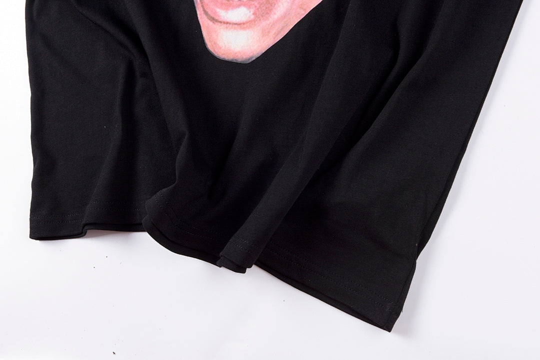 Travis Scott Cactus Jack Utopia Face Graphic T-Shirt - Black / Light Gray - product image 7