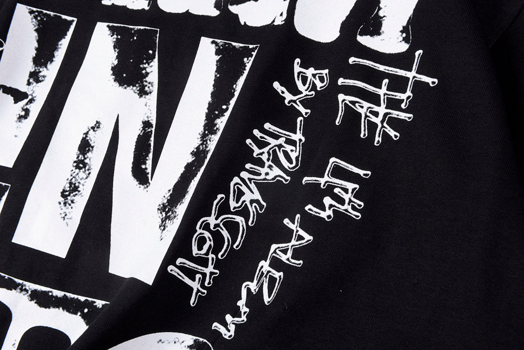 Travis Scott Cactus Jack Utopia Face Graphic T-Shirt - Black / Light Gray - product image 10