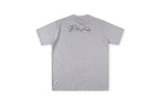 Hellstar Studios Moto Cross Embroidered Logo T-Shirt - Black / Light Gray - product image 3