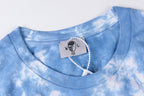 WL Tie-Dye Skull Graphic Cotton T-Shirt - Light Blue - product image 4