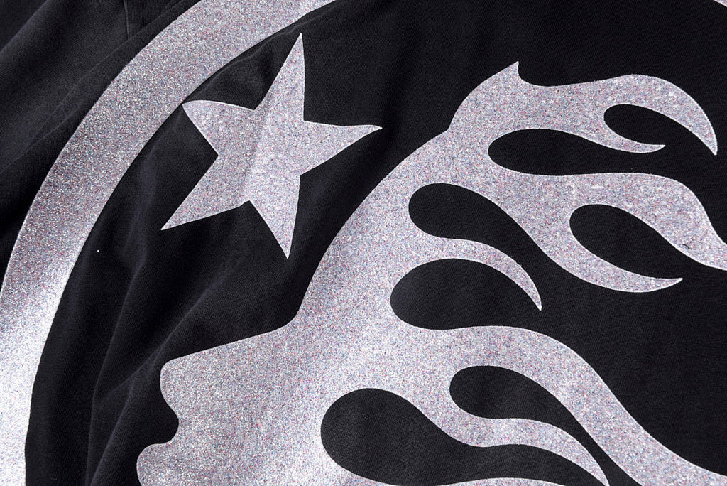 Hellstar Glitter Classic Gel Sport Graphic T-Shirt - Black - product image 8