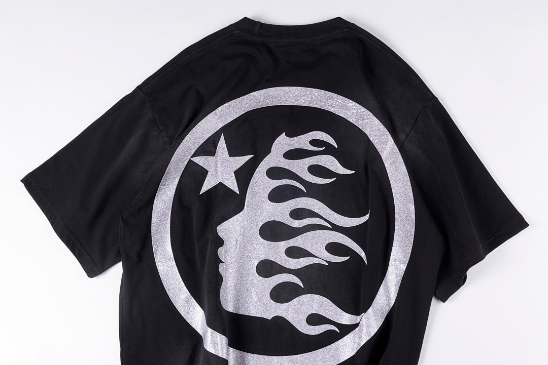 Hellstar Glitter Classic Gel Sport Graphic T-Shirt - Black - product image 10