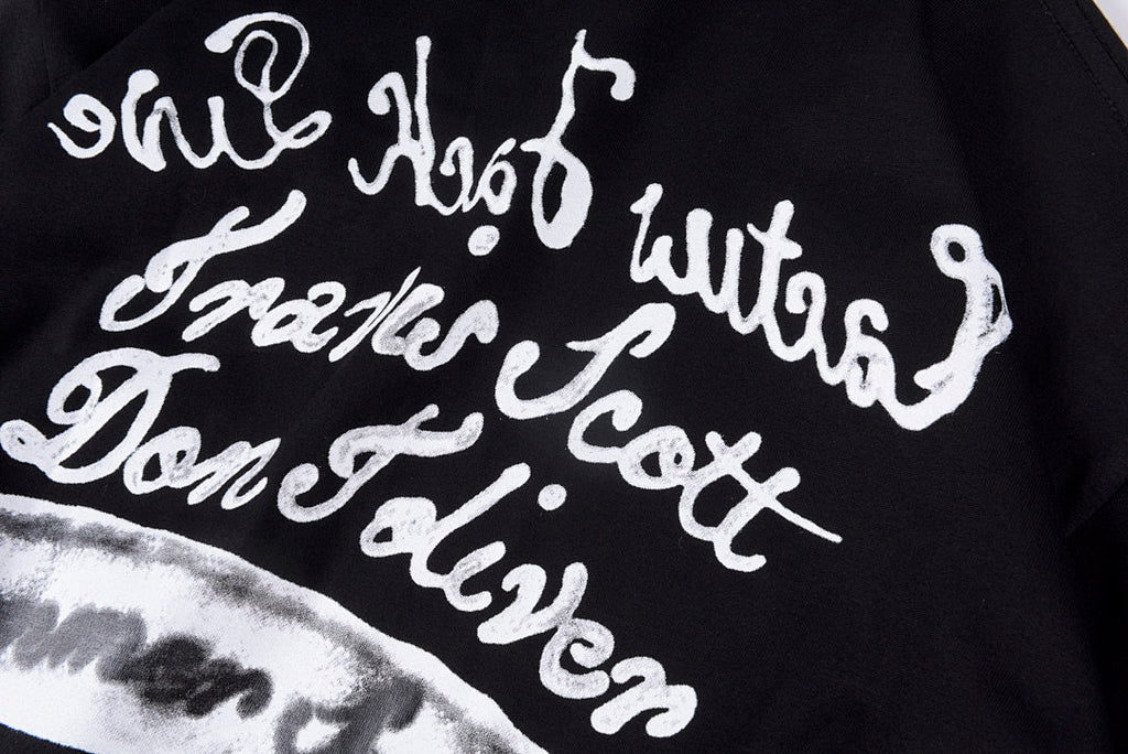 Travis Scott Cactus Jack Utopia 31 Graphic T-Shirt - Black - product image 9