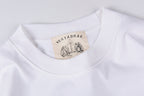 Vertabre Push Crucifix Graphic Cotton T-Shirt - Light Gray - product image 4