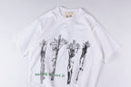 Vertabre Push Crucifix Graphic Cotton T-Shirt - Light Gray - product image 7