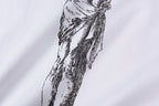 Vertabre Push Crucifix Graphic Cotton T-Shirt - Light Gray - product image 8