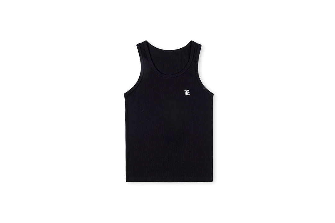 Hellstar Studios Moto Cross Logo Cotton Tank Top T-Shirt - Black / Light Gray - product image 12