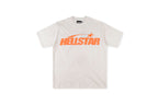 Hellstar Studios Flame Skull Logo Washed T-Shirt - Light Gray / Black - product image 21