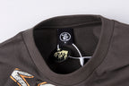 Hellstar Studios Wings of Fire Eagle Washed T-Shirt - Charcoal - product image 4