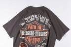 Hellstar Studios Wings of Fire Eagle Washed T-Shirt - Charcoal - product image 11
