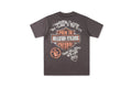 Hellstar Studios Wings of Fire Eagle Washed T-Shirt - Charcoal - product image 2
