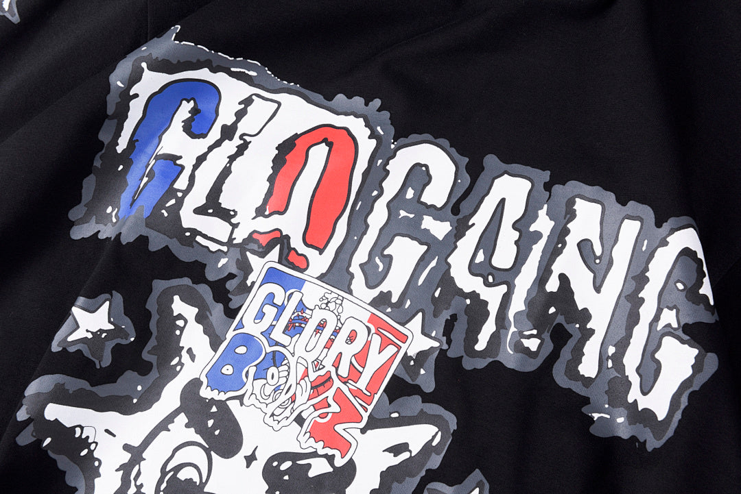 Glo Gang Boyz Worldwide Glory Graphic T-Shirt - Black - product image 7