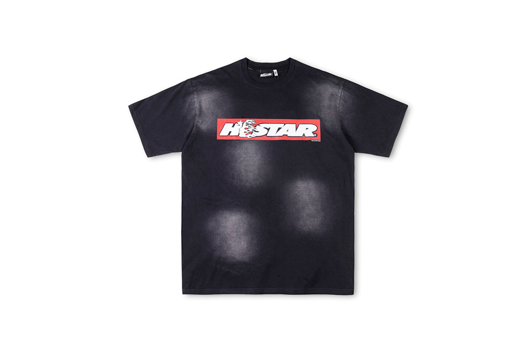 Hellstar Studios Box Logo Washed White T-Shirt - Light Gray - product image 4