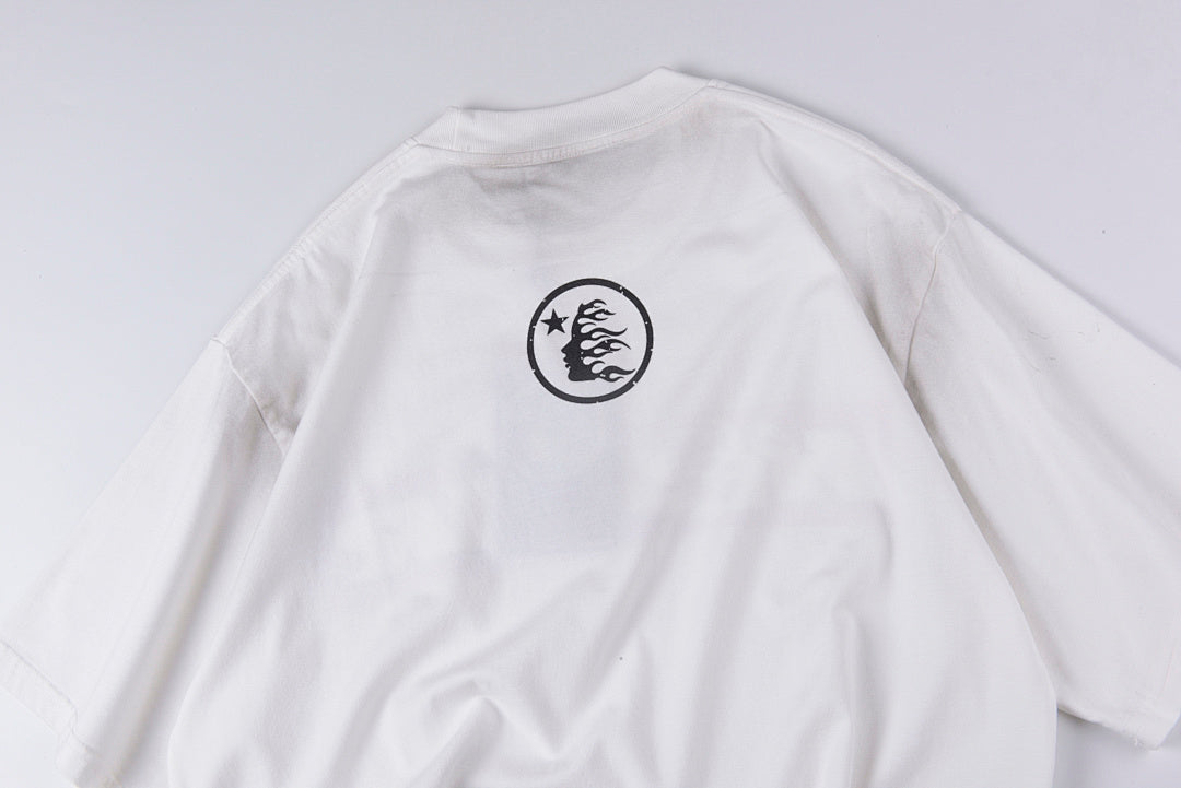 Hellstar Studios Box Logo Washed White T-Shirt - Light Gray - product image 11