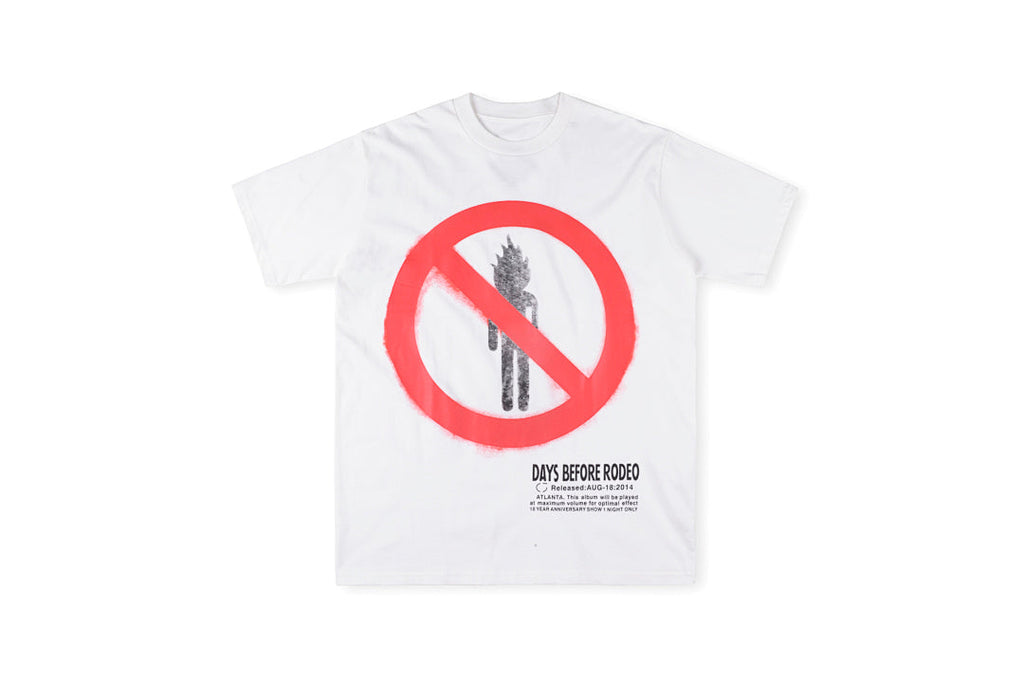 Travis Scott Days Before Rodeo Box Graphic T-Shirt - Light Gray - product image 1