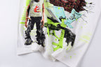 Hellstar Studios Neon Graphic Washed T-Shirt - Light Gray - product image 9