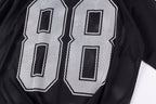 Project Capri Emergency 88 Mesh Graphic T-Shirt - Black / Burgundy / Light Gray - product image 9