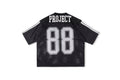 Project Capri Emergency 88 Mesh Graphic T-Shirt - Black / Burgundy / Light Gray - product image 12