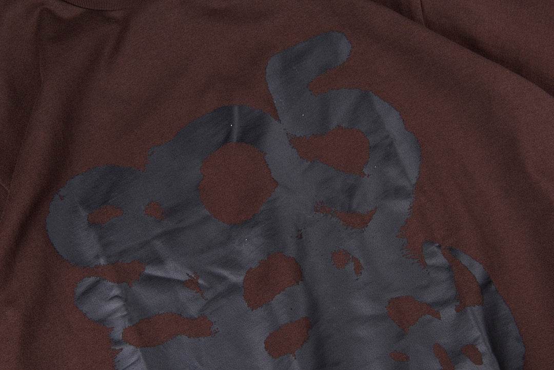 Sp5der Worldwide 555555 Graphic T-Shirt - Burgundy - product image 5