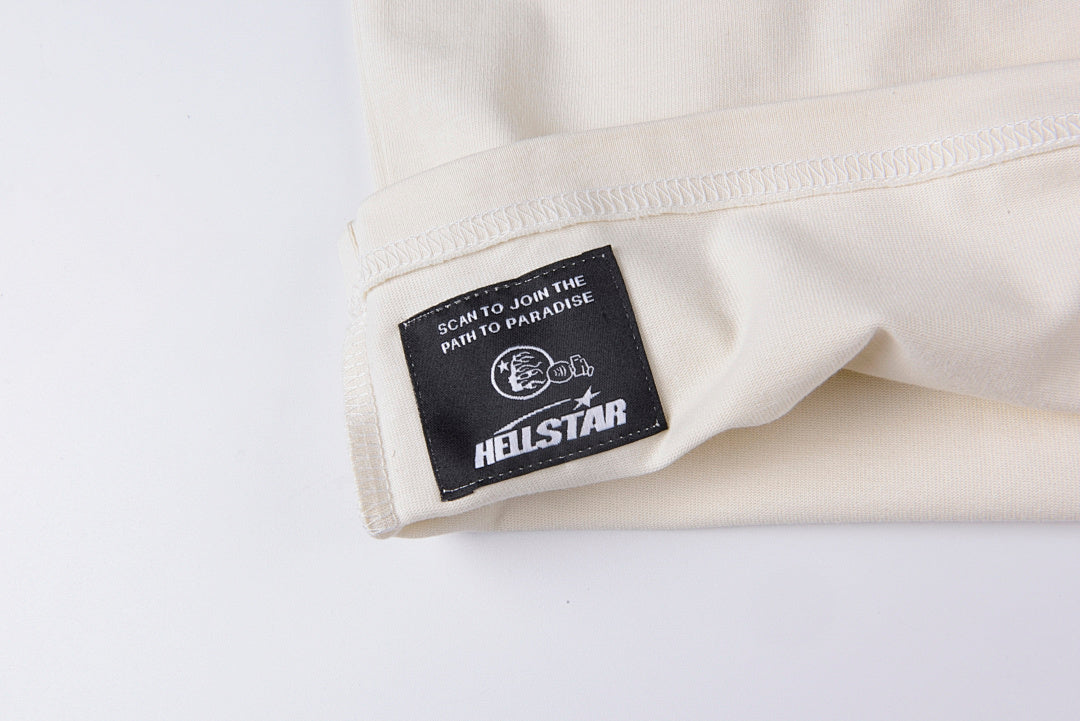Hellstar Studios Inner Peace Graphic T-Shirt - Light Gray - product image 6