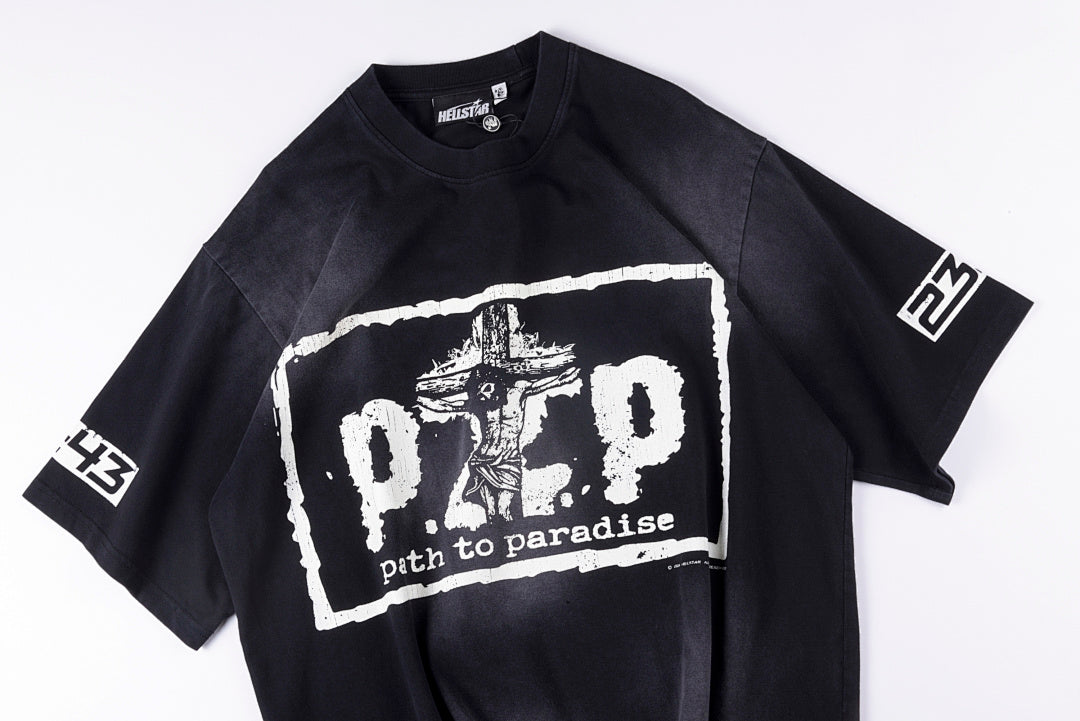 Hellstar Studios Path to Paradise P2P Graphic T-Shirt - Black - product image 9