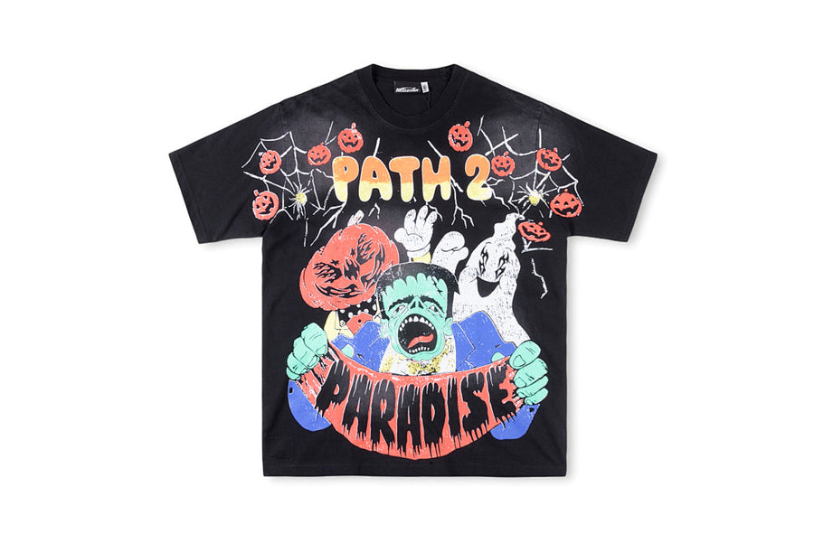 Hellstar Studios Halloween 1996 Clown Graphic T-Shirt - Black