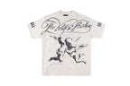 Hellstar Halloween Superhero Graphic T-Shirt - Light Gray - product image 2