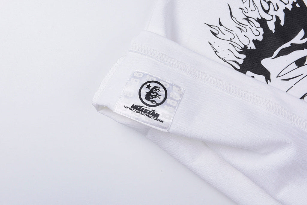 Hellstar Studios Comic Lettering Graphic T-Shirt - Light Gray - product image 4