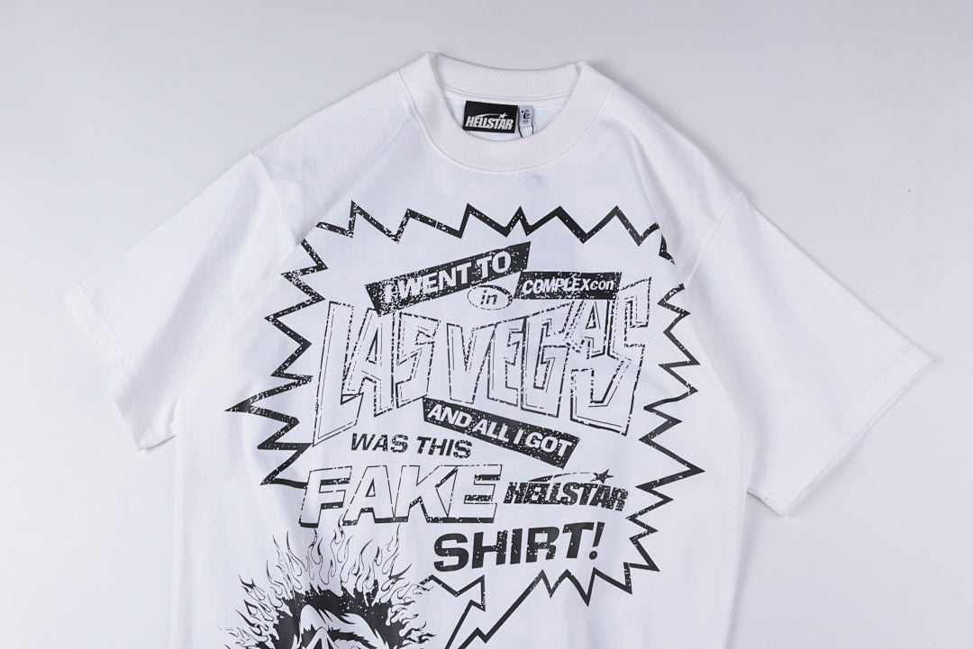 Hellstar Studios Comic Lettering Graphic T-Shirt - Light Gray - product image 8