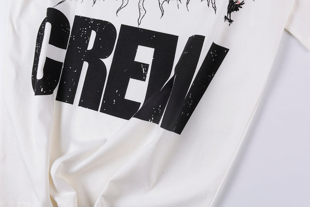 Hellstar Studios Crew Graphic T-Shirt - Light Gray - product image 10