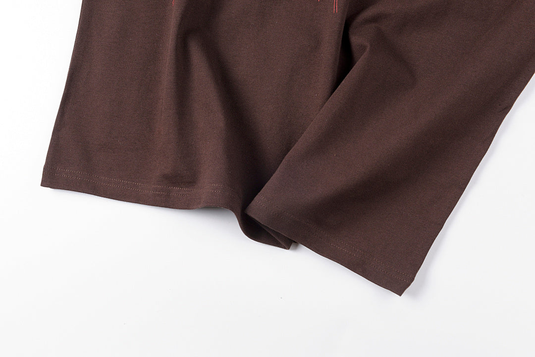 Sp5der 555555 Spider Web Graphic T-Shirt - Burgundy - product image 4