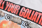 Hellstar Studios Kill Your Goliath Graphic T-Shirt - Light Gray - product image 8