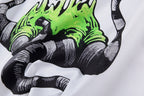 Blutosatire Billdog Melting Monster Graphic T-Shirt - Light Gray - product image 8