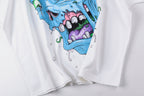 Blutosatire Billdog Melting Brain Graphic T-Shirt - White - product image 7