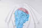 Blutosatire Billdog Melting Brain Graphic T-Shirt - White - product image 12