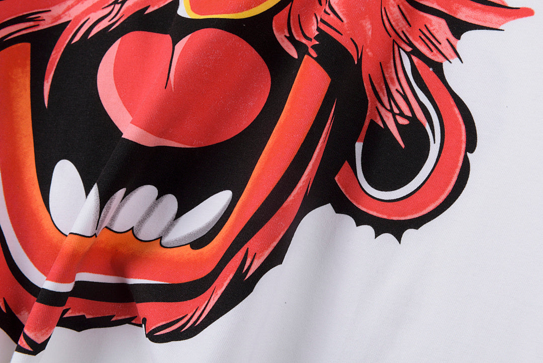 Blutosatire Billdog Furry Monster Graphic T-Shirt - White - product image 6